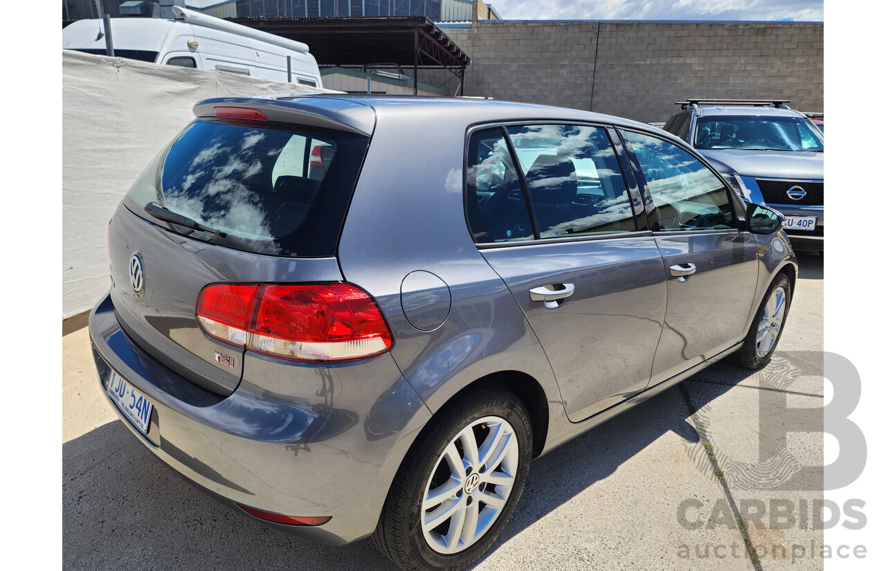 1/2012 Volkswagen Golf 118 TSI Comfortline 1K MY12 5d Hatchback Grey 1.4L