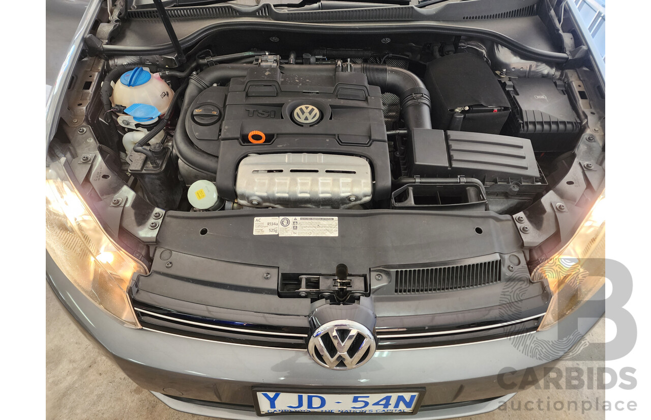 1/2012 Volkswagen Golf 118 TSI Comfortline 1K MY12 5d Hatchback Grey 1.4L