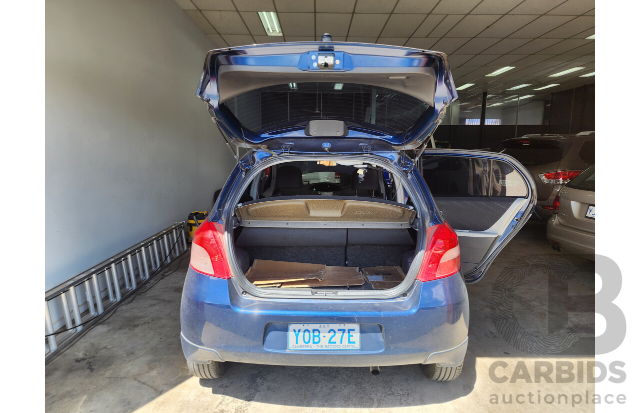 8/2006 Toyota Yaris YRX NCP91R 5d Hatchback Blue 1.5L