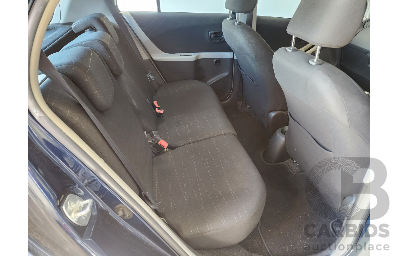 8/2006 Toyota Yaris YRX NCP91R 5d Hatchback Blue 1.5L