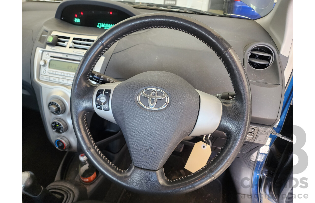 8/2006 Toyota Yaris YRX NCP91R 5d Hatchback Blue 1.5L