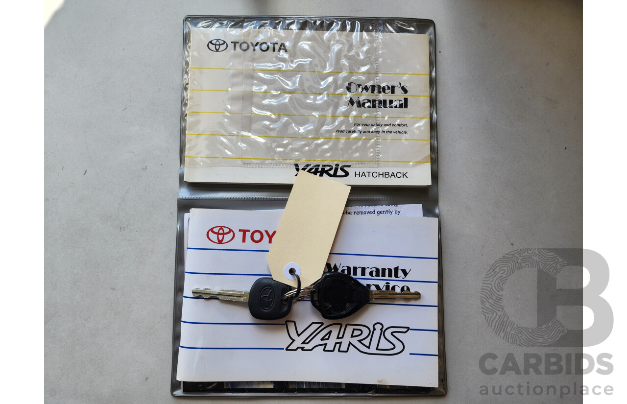 8/2006 Toyota Yaris YRX NCP91R 5d Hatchback Blue 1.5L