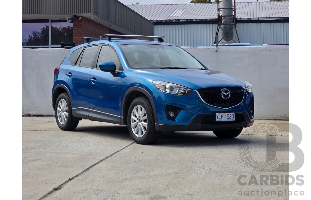 4/2012 Mazda Cx-5 MAXX Sport (4x4)  4d Wagon Blue 2.2L