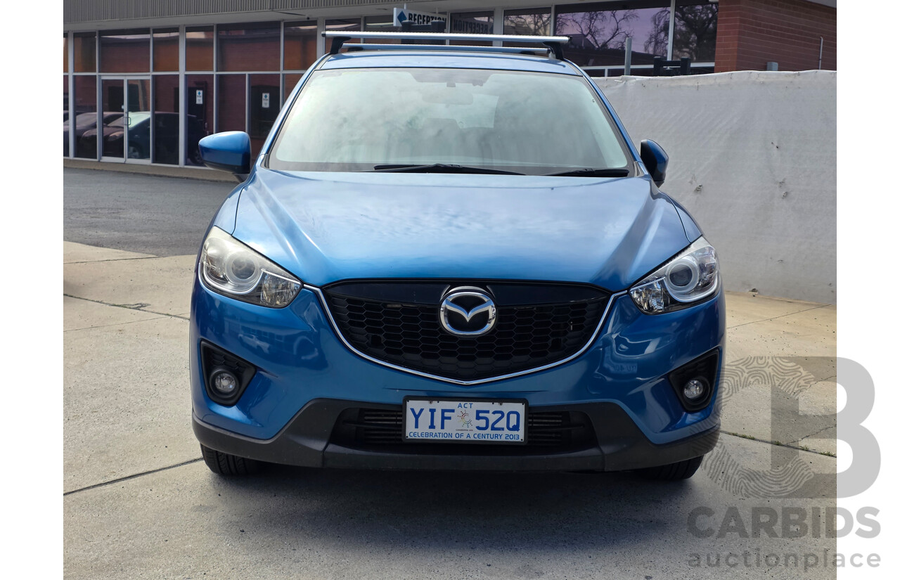 4/2012 Mazda Cx-5 MAXX Sport (4x4)  4d Wagon Blue 2.2L