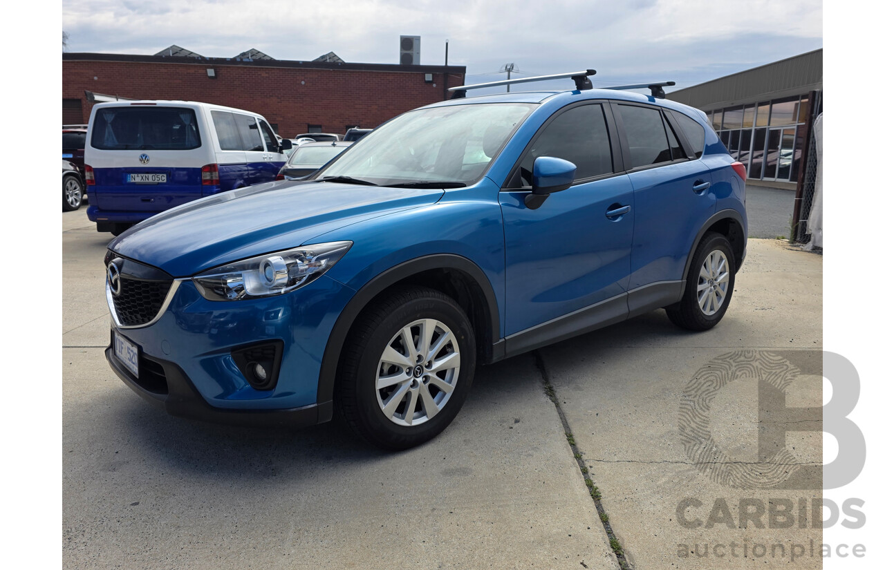 4/2012 Mazda Cx-5 MAXX Sport (4x4)  4d Wagon Blue 2.2L