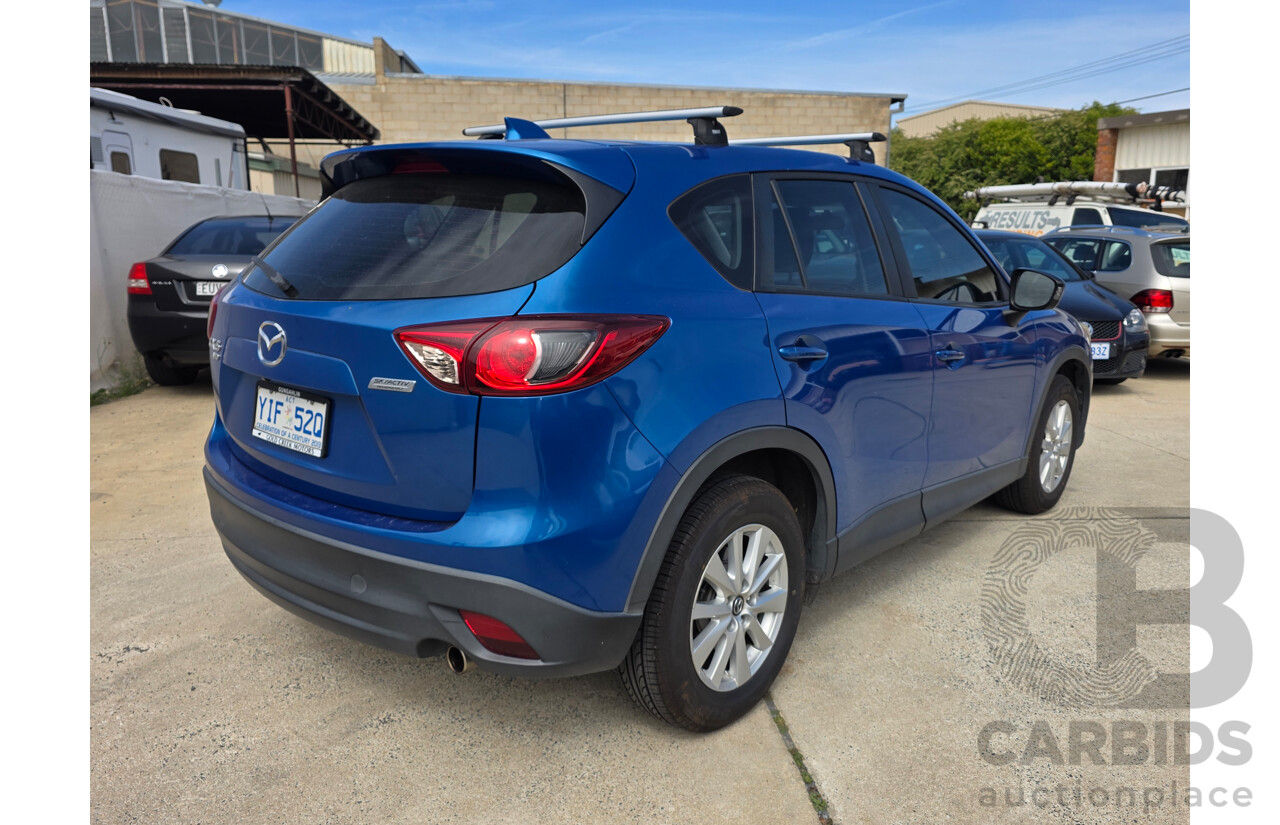 4/2012 Mazda Cx-5 MAXX Sport (4x4)  4d Wagon Blue 2.2L