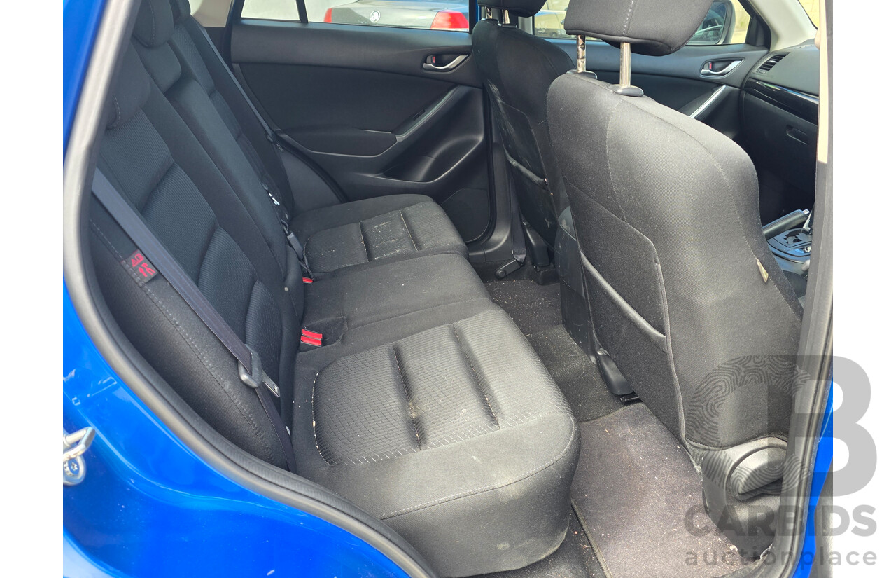 4/2012 Mazda Cx-5 MAXX Sport (4x4)  4d Wagon Blue 2.2L
