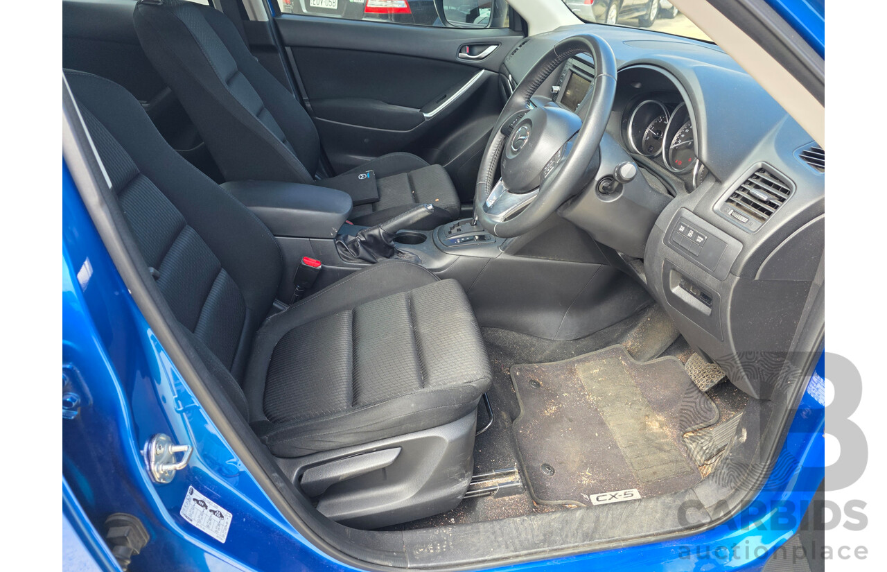 4/2012 Mazda Cx-5 MAXX Sport (4x4)  4d Wagon Blue 2.2L