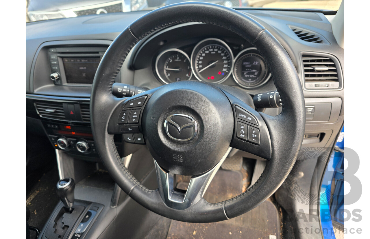 4/2012 Mazda Cx-5 MAXX Sport (4x4)  4d Wagon Blue 2.2L