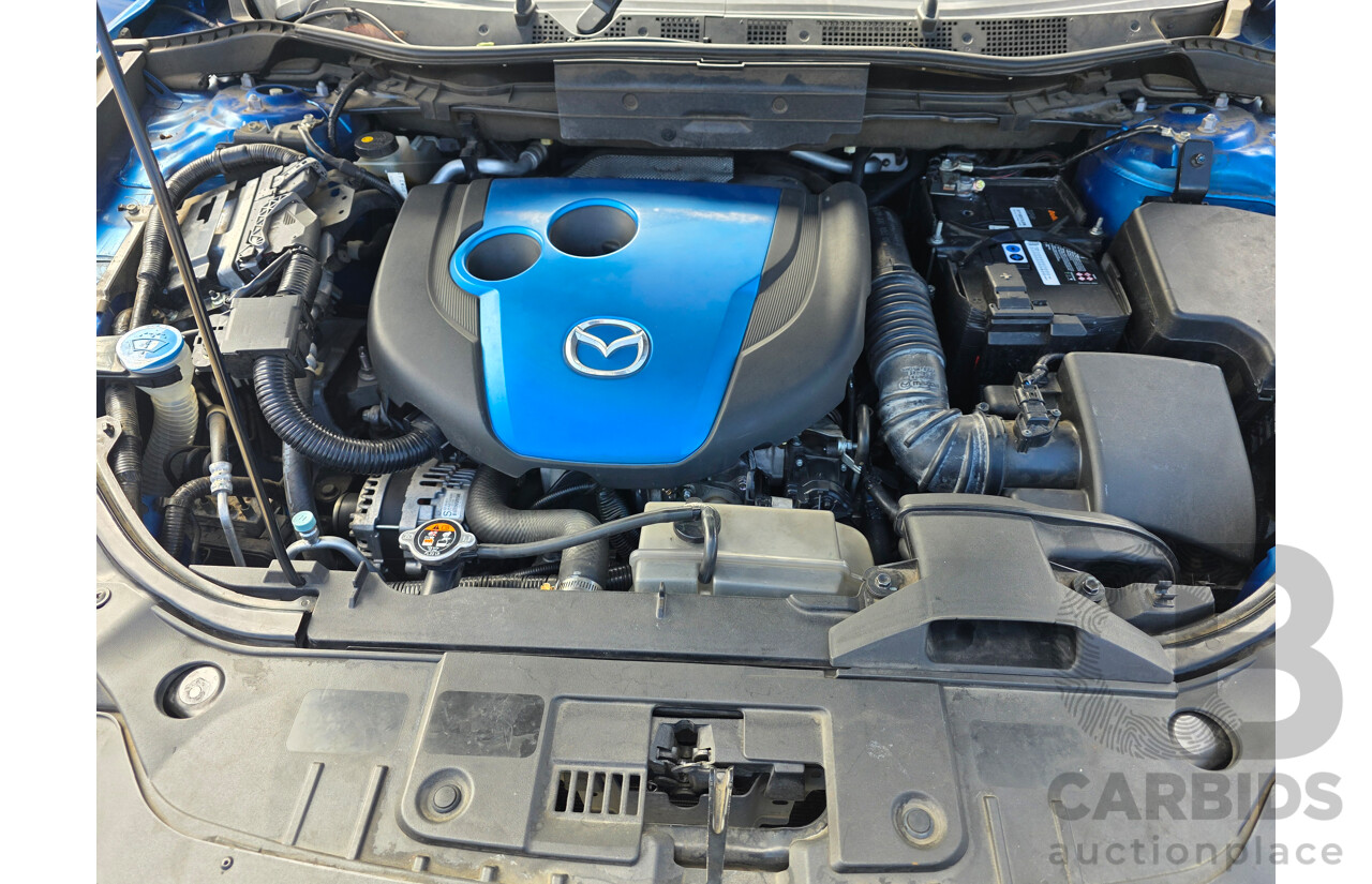 4/2012 Mazda Cx-5 MAXX Sport (4x4)  4d Wagon Blue 2.2L