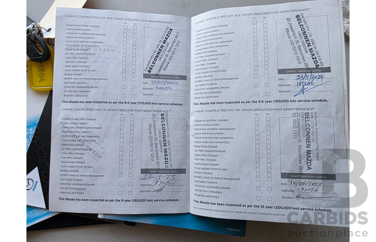 4/2012 Mazda Cx-5 MAXX Sport (4x4)  4d Wagon Blue 2.2L