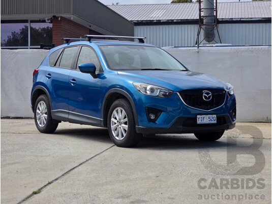 4/2012 Mazda Cx-5 MAXX Sport (4x4)  4d Wagon Blue 2.2L