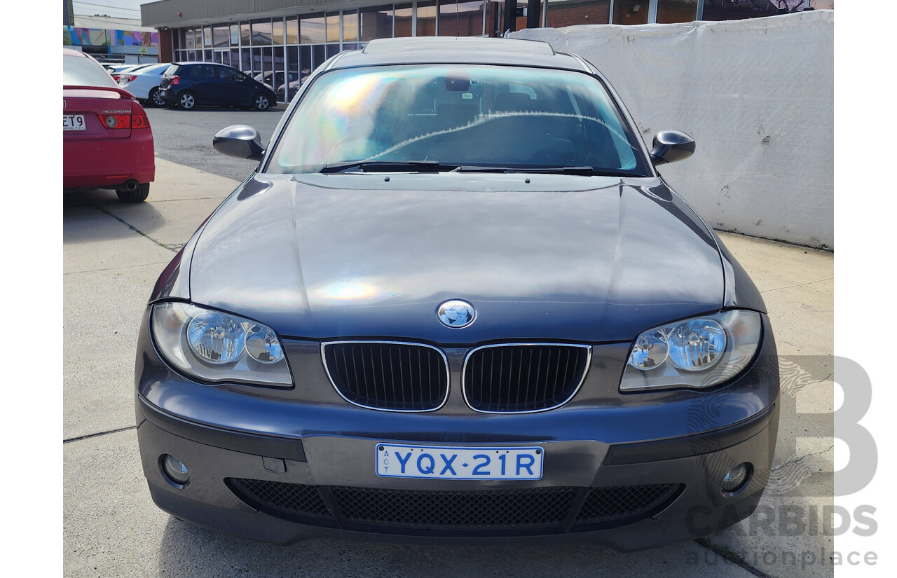 4/2005 Bmw 1 18i E87 5d Hatchback Grey 2.0L