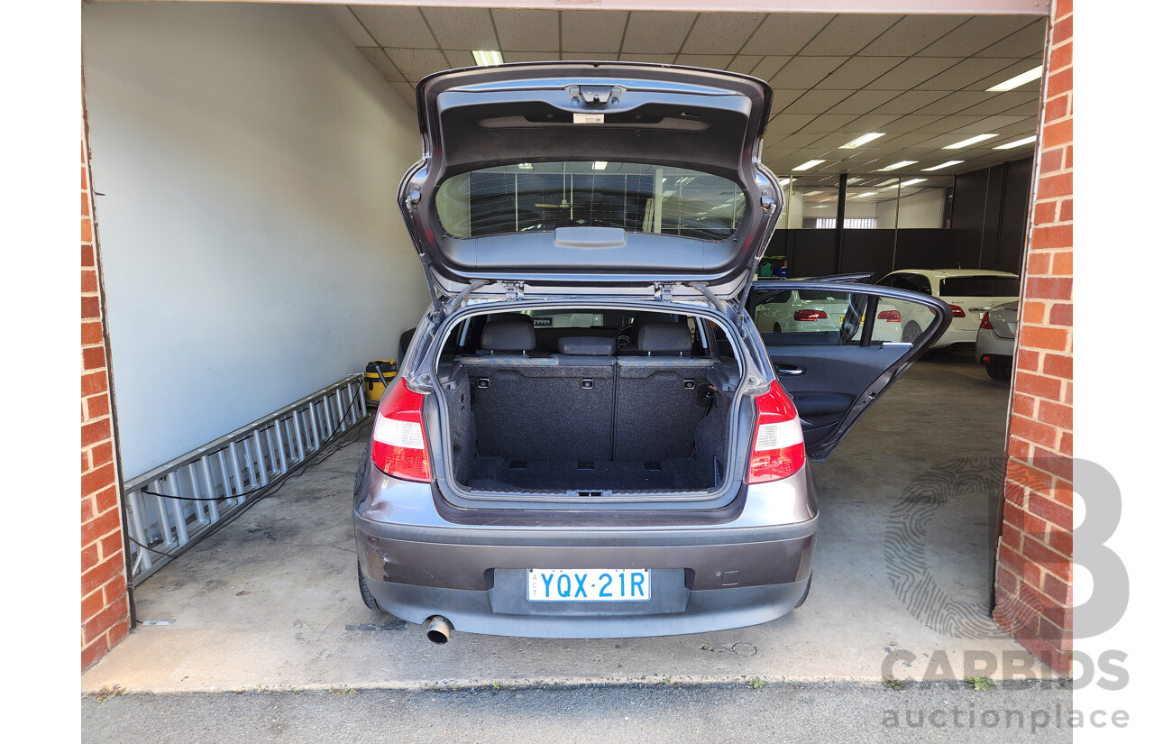4/2005 Bmw 1 18i E87 5d Hatchback Grey 2.0L