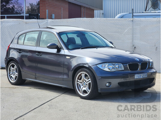 4/2005 Bmw 1 18i E87 5d Hatchback Grey 2.0L