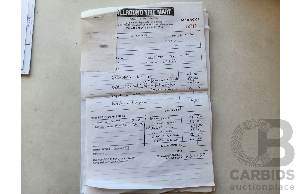 1/2018 Mitsubishi Triton GLS (4x4) MQ MY18 Dual Cab Utility White 2.4L