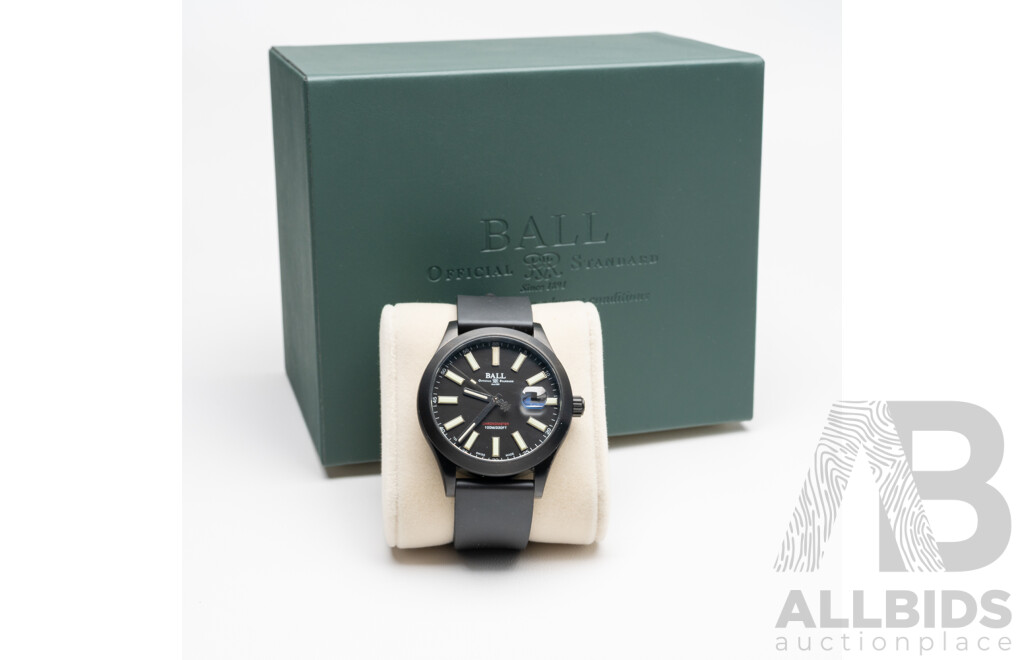 Ball Engineer Green Beret Automatic Watch – 43mm, Sapphire Crystal, Micro Gas Tubes