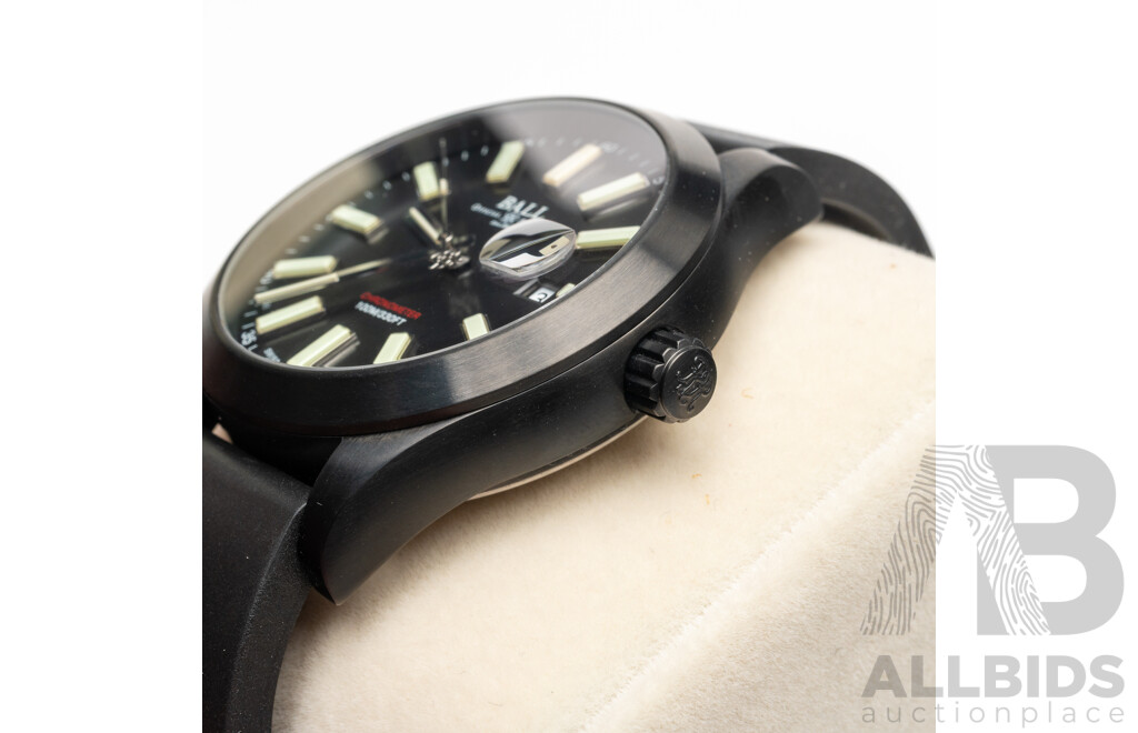 Ball Engineer Green Beret Automatic Watch – 43mm, Sapphire Crystal, Micro Gas Tubes