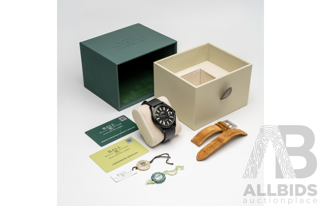 Ball Engineer Green Beret Automatic Watch – 43mm, Sapphire Crystal, Micro Gas Tubes