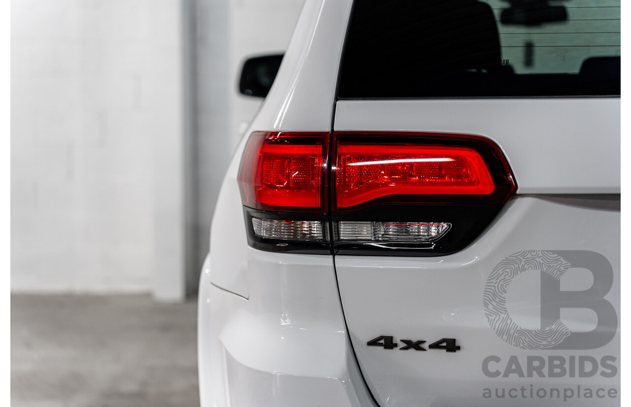 05/2017 Jeep Grand Cherokee 75th Anniversary (4x4) WK MY16 4d Wagon Bright White V6 3.6L