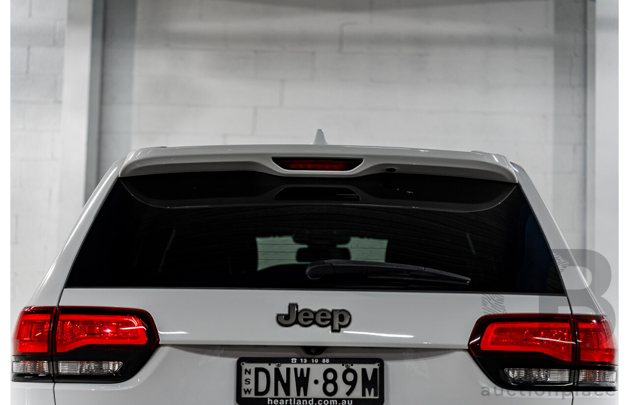 05/2017 Jeep Grand Cherokee 75th Anniversary (4x4) WK MY16 4d Wagon Bright White V6 3.6L