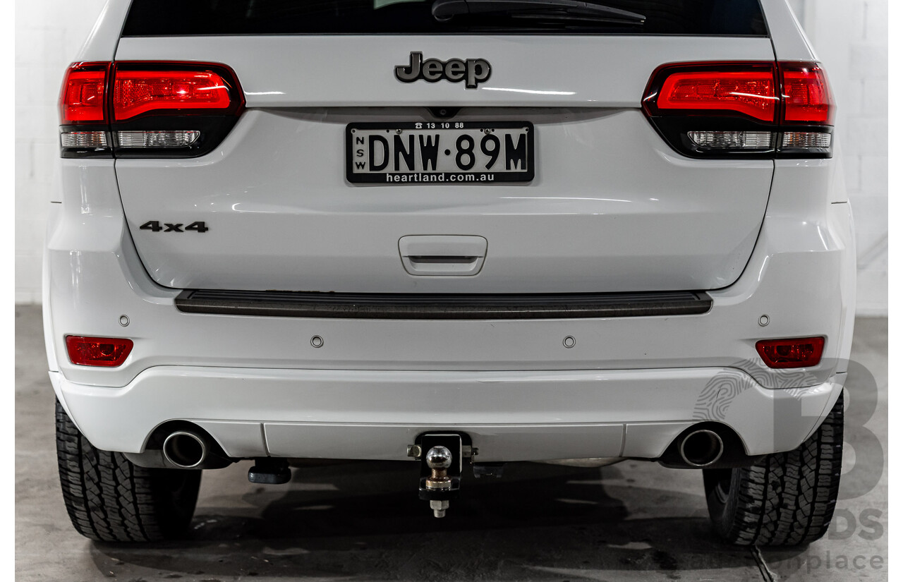 05/2017 Jeep Grand Cherokee 75th Anniversary (4x4) WK MY16 4d Wagon Bright White V6 3.6L
