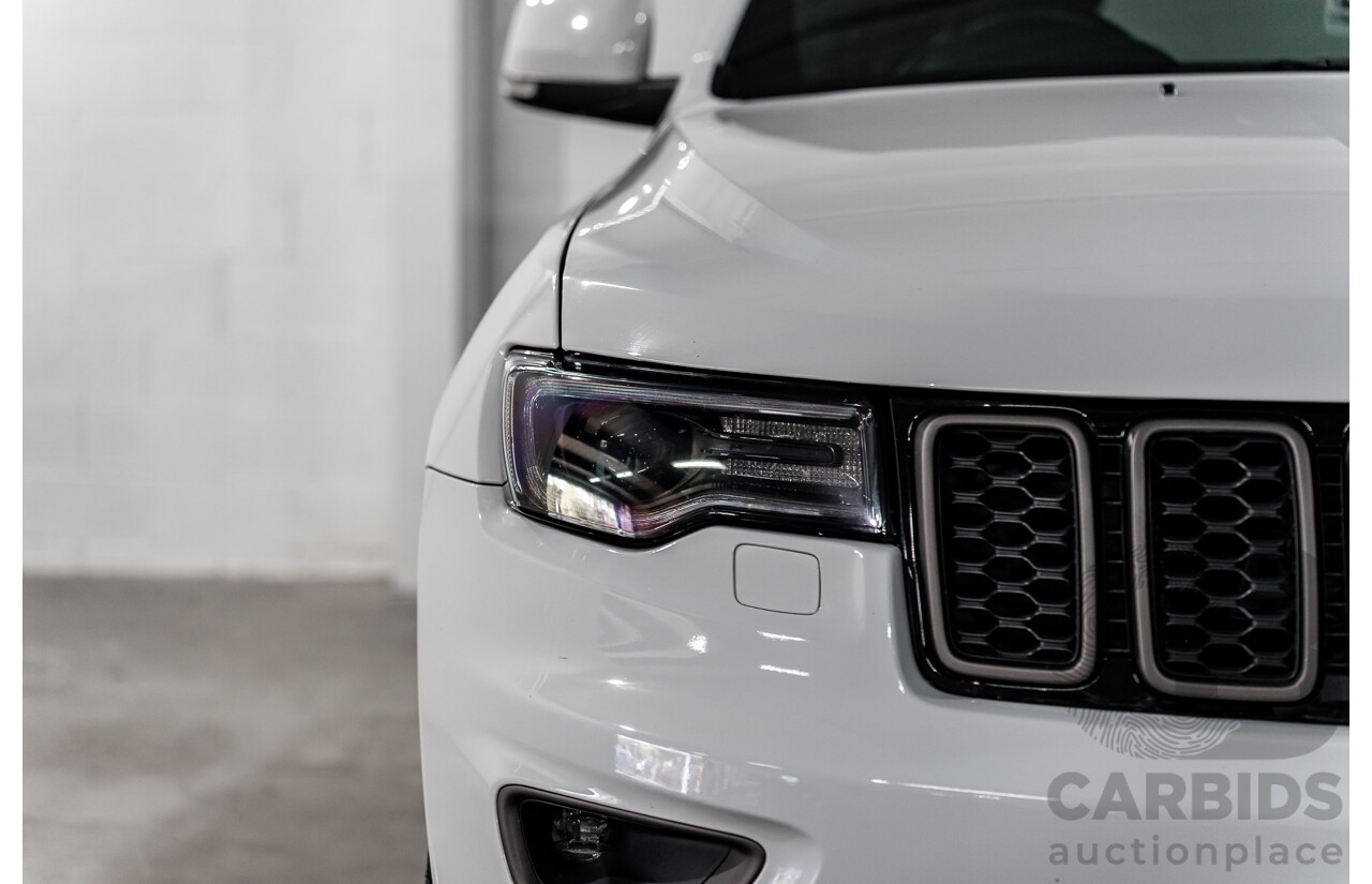 05/2017 Jeep Grand Cherokee 75th Anniversary (4x4) WK MY16 4d Wagon Bright White V6 3.6L