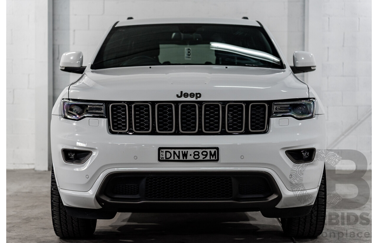 05/2017 Jeep Grand Cherokee 75th Anniversary (4x4) WK MY16 4d Wagon Bright White V6 3.6L