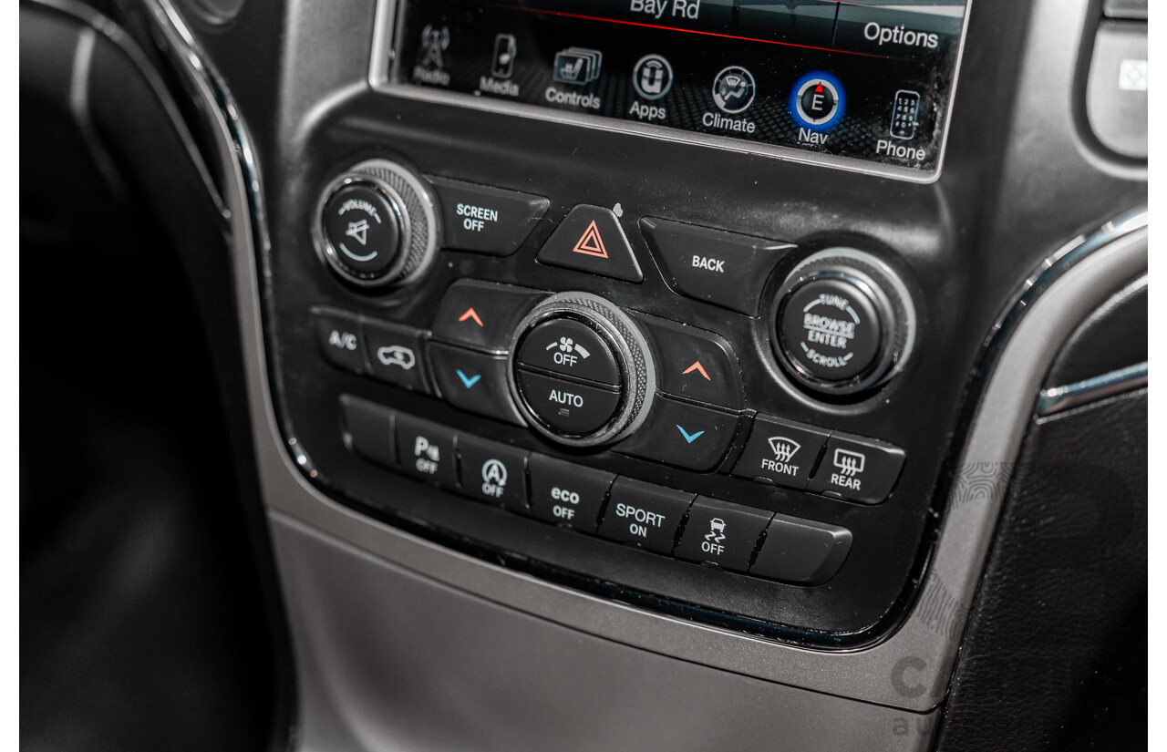 05/2017 Jeep Grand Cherokee 75th Anniversary (4x4) WK MY16 4d Wagon Bright White V6 3.6L