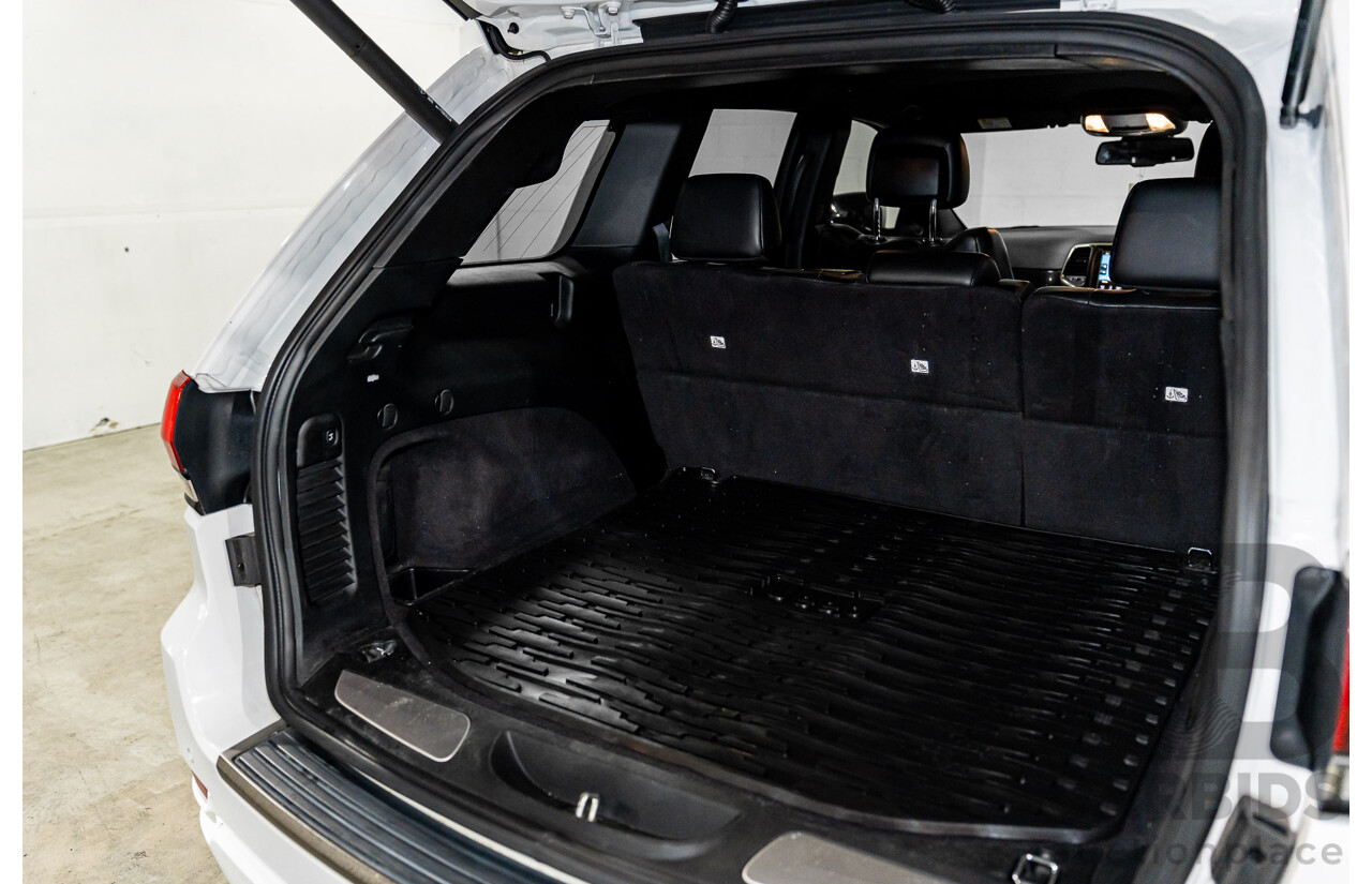 05/2017 Jeep Grand Cherokee 75th Anniversary (4x4) WK MY16 4d Wagon Bright White V6 3.6L