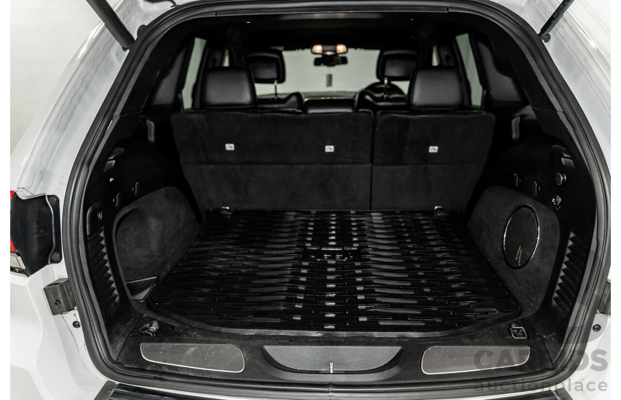 05/2017 Jeep Grand Cherokee 75th Anniversary (4x4) WK MY16 4d Wagon Bright White V6 3.6L