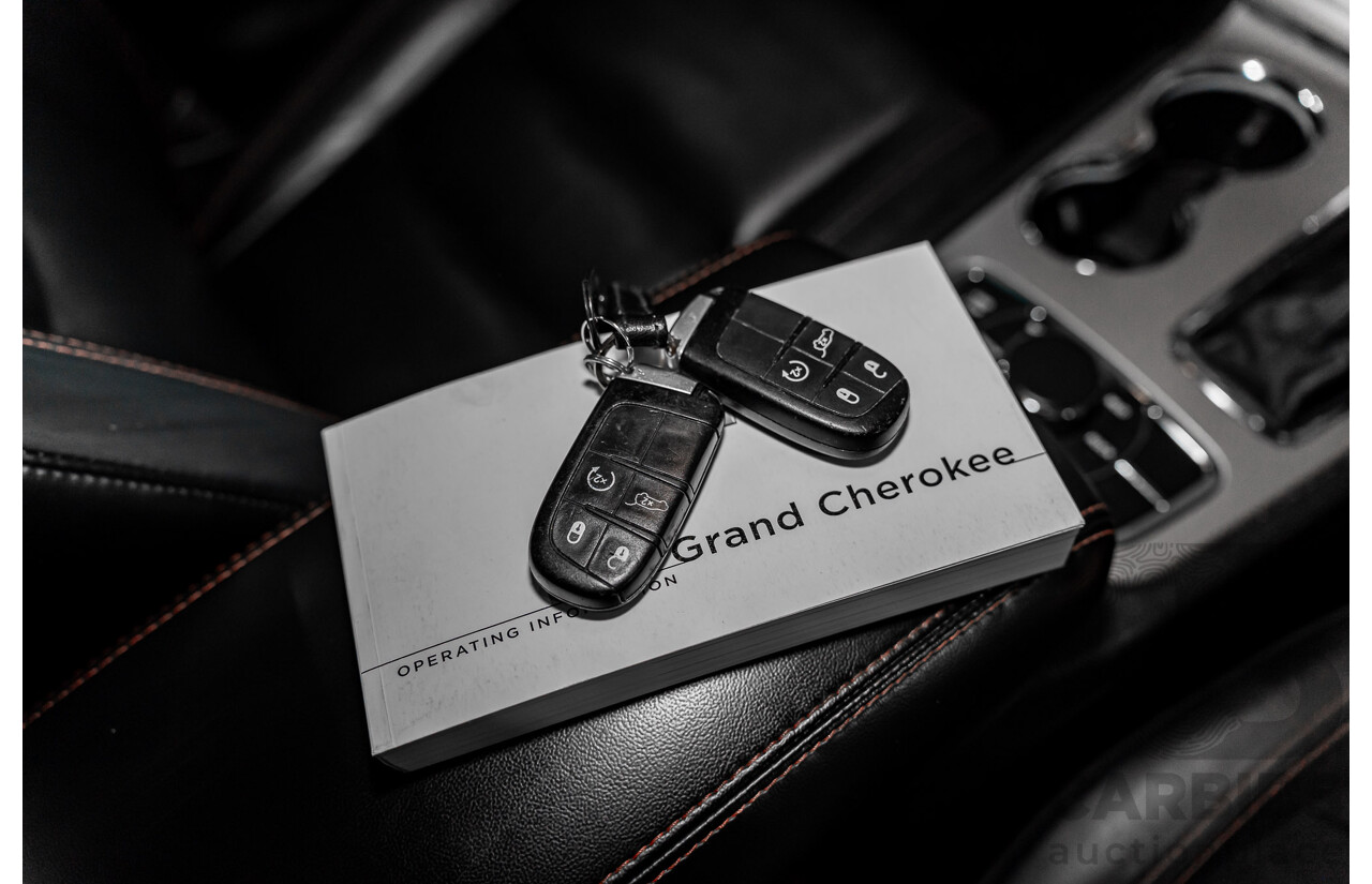 05/2017 Jeep Grand Cherokee 75th Anniversary (4x4) WK MY16 4d Wagon Bright White V6 3.6L