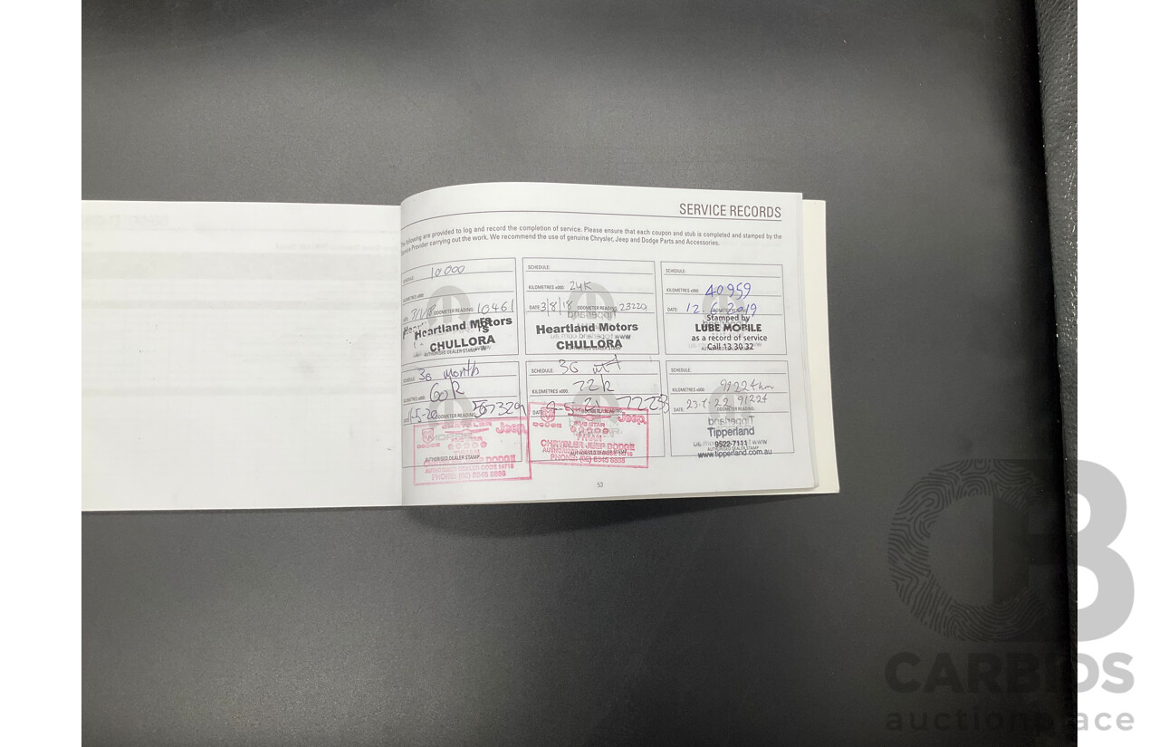 05/2017 Jeep Grand Cherokee 75th Anniversary (4x4) WK MY16 4d Wagon Bright White V6 3.6L