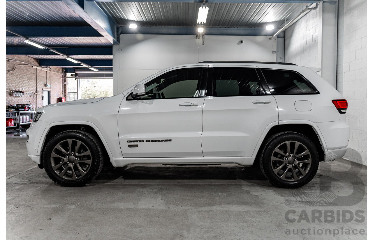 05/2017 Jeep Grand Cherokee 75th Anniversary (4x4) WK MY16 4d Wagon Bright White V6 3.6L