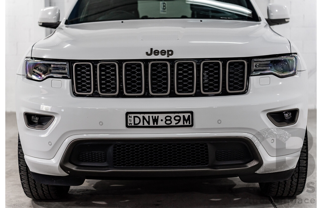05/2017 Jeep Grand Cherokee 75th Anniversary (4x4) WK MY16 4d Wagon Bright White V6 3.6L