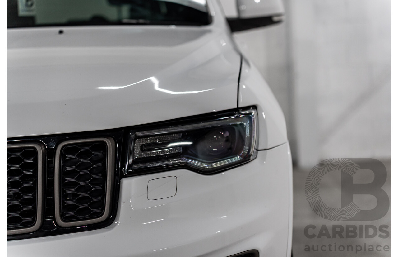 05/2017 Jeep Grand Cherokee 75th Anniversary (4x4) WK MY16 4d Wagon Bright White V6 3.6L