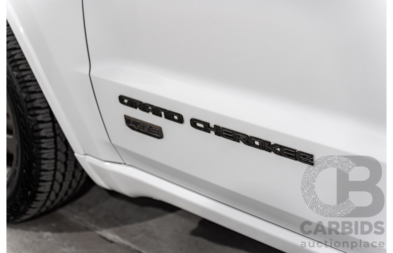 05/2017 Jeep Grand Cherokee 75th Anniversary (4x4) WK MY16 4d Wagon Bright White V6 3.6L