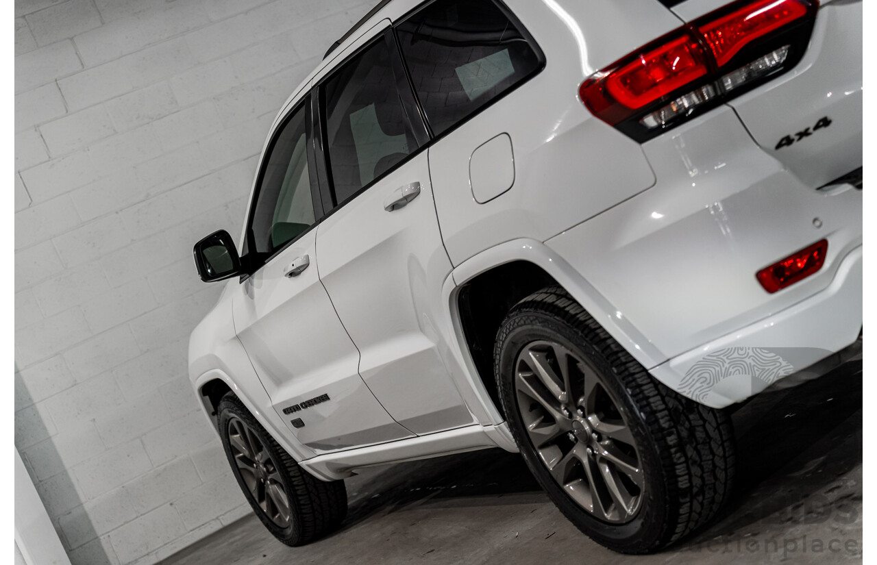 05/2017 Jeep Grand Cherokee 75th Anniversary (4x4) WK MY16 4d Wagon Bright White V6 3.6L