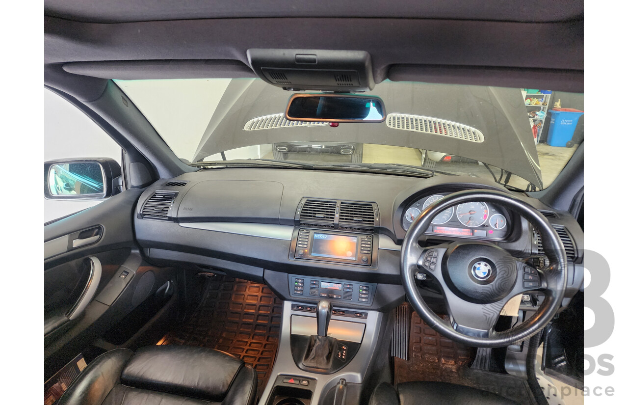 1/2006 Bmw X5 4.8is E53 4d Wagon Black 4.8L
