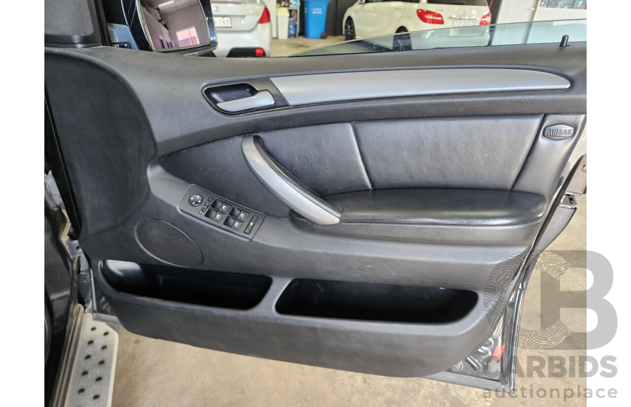 1/2006 Bmw X5 4.8is E53 4d Wagon Black 4.8L