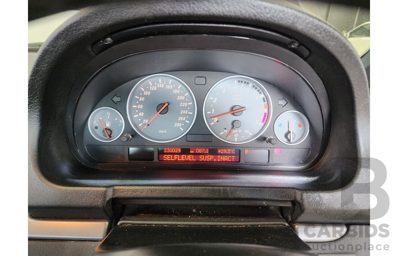 1/2006 Bmw X5 4.8is E53 4d Wagon Black 4.8L