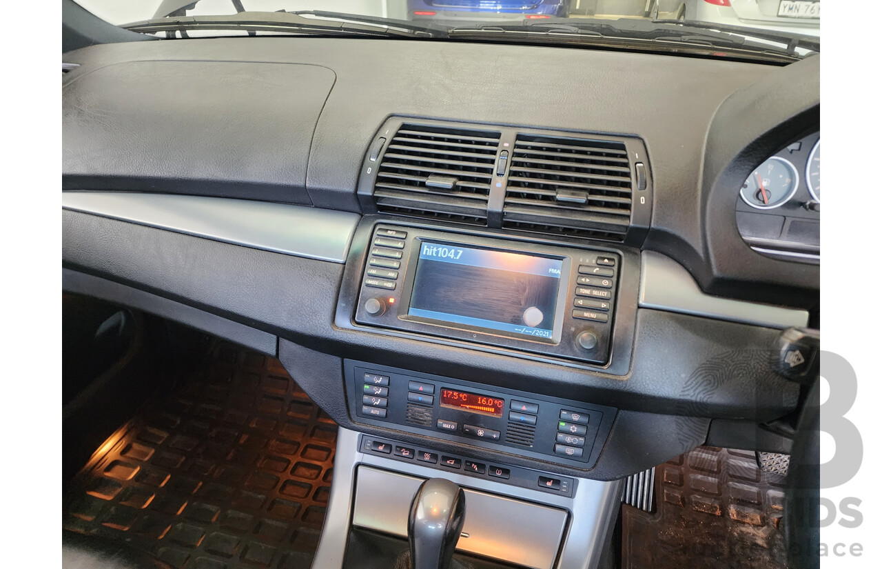 1/2006 Bmw X5 4.8is E53 4d Wagon Black 4.8L