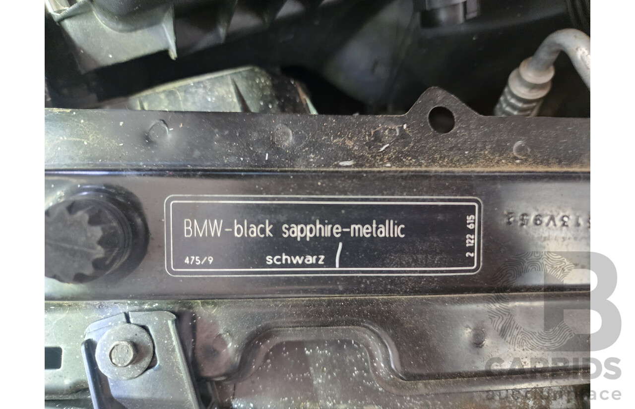 1/2006 Bmw X5 4.8is E53 4d Wagon Black 4.8L