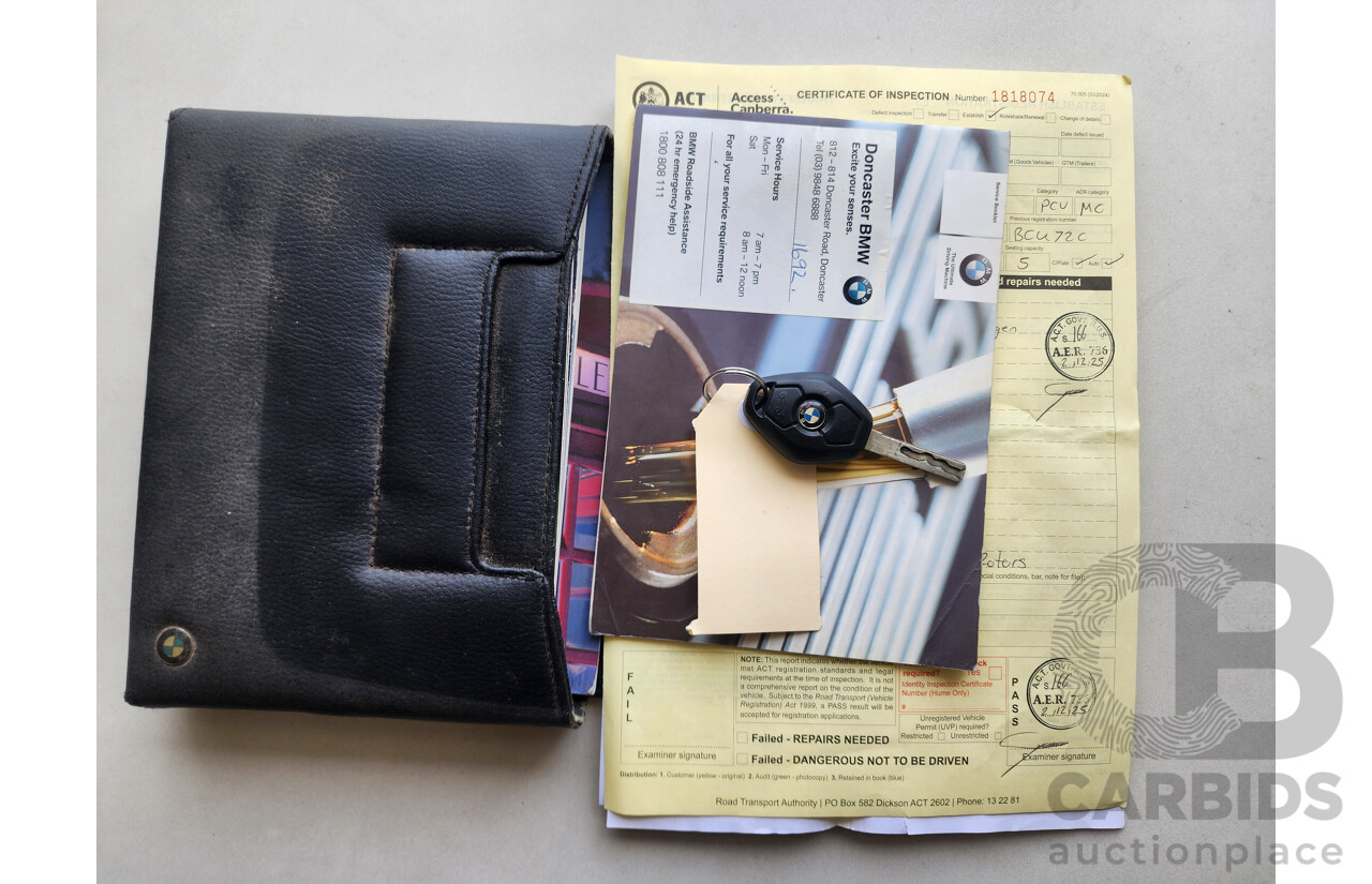 1/2006 Bmw X5 4.8is E53 4d Wagon Black 4.8L