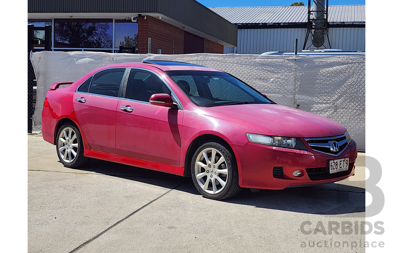 9/2006 Honda Accord EURO Luxury MY06 UPGRADE 4d Sedan Red 2.4L