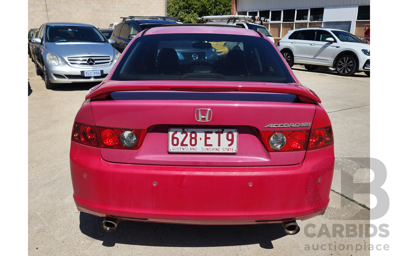 9/2006 Honda Accord EURO Luxury MY06 UPGRADE 4d Sedan Red 2.4L