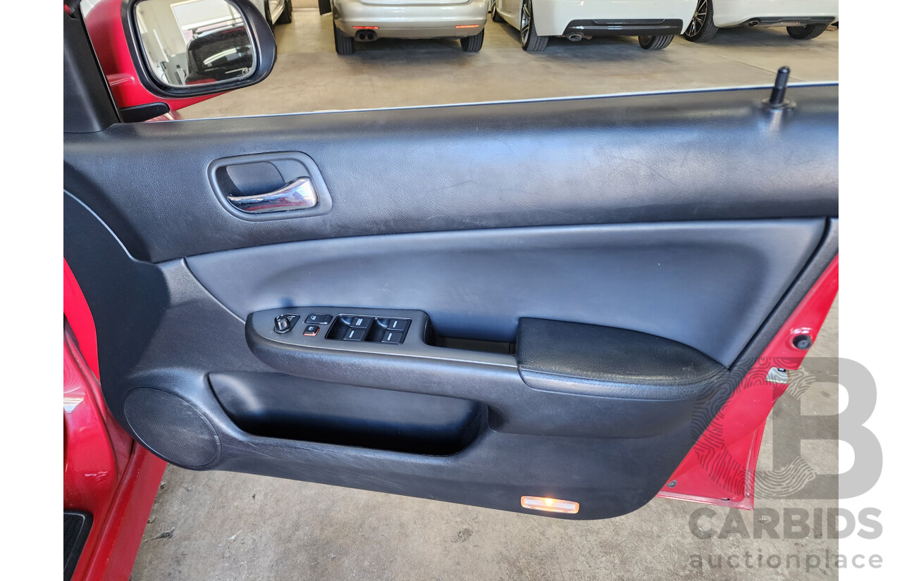 9/2006 Honda Accord EURO Luxury MY06 UPGRADE 4d Sedan Red 2.4L