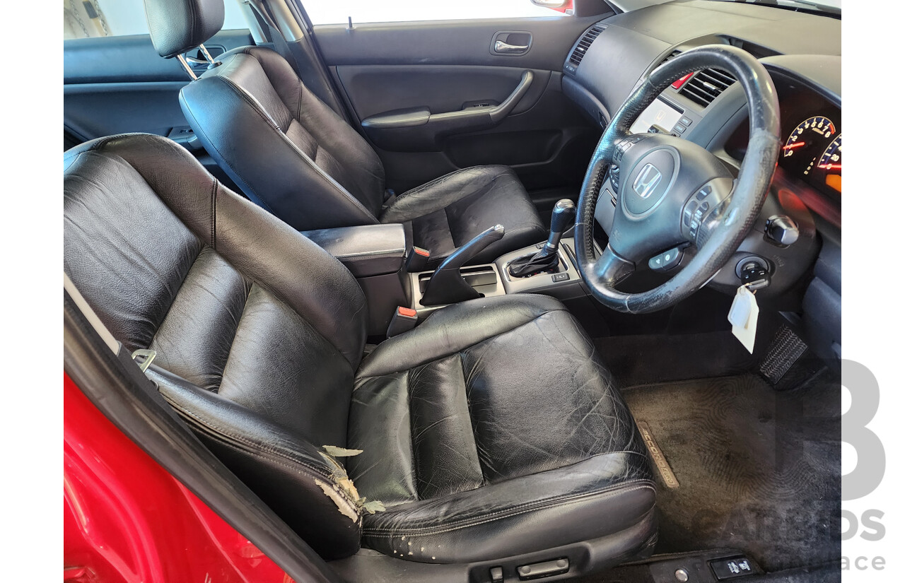 9/2006 Honda Accord EURO Luxury MY06 UPGRADE 4d Sedan Red 2.4L