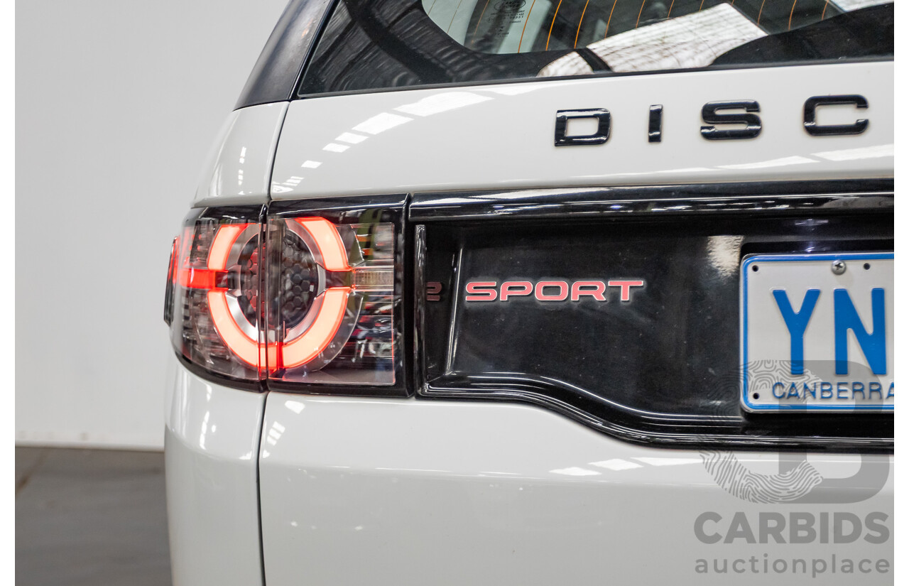 Land Rover Discovery Sport Si4 (213kW) SE (AWD) L550 MY19 4D Wagon Fuji White Turbo 2.0L