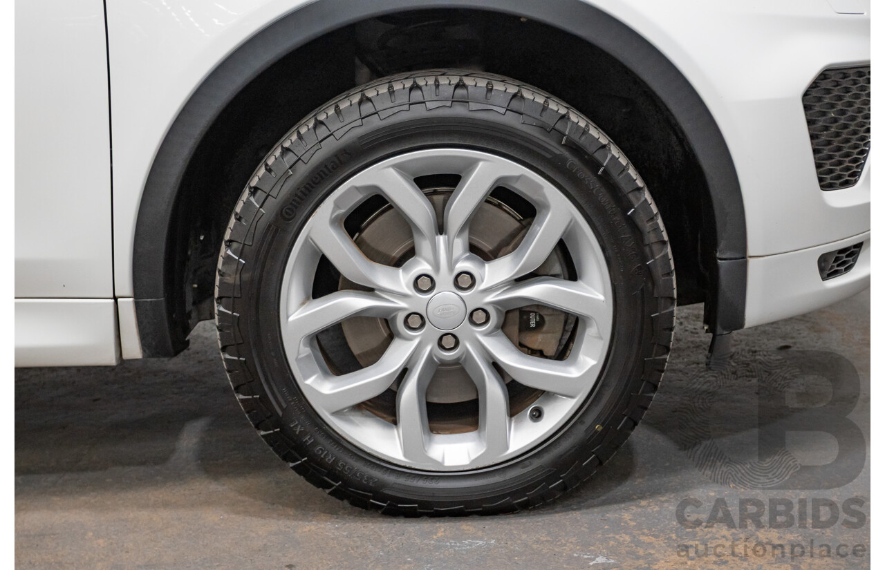 Land Rover Discovery Sport Si4 (213kW) SE (AWD) L550 MY19 4D Wagon Fuji White Turbo 2.0L